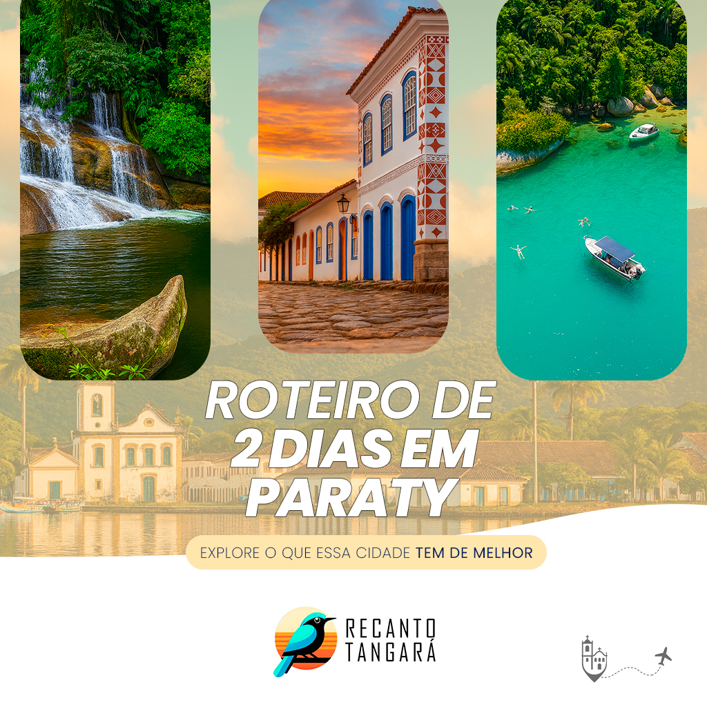 Roteiro de 2 dias em Paraty - Capa